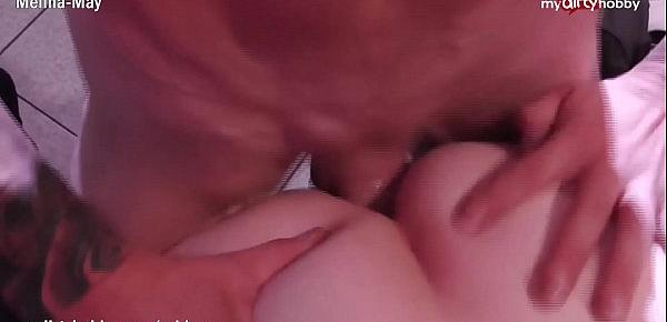  MyDirtyHobby - First anal orgasm and huge facial for gorgeous amateur babe